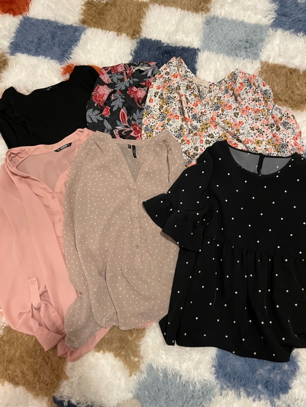 Lot of 6 blouses